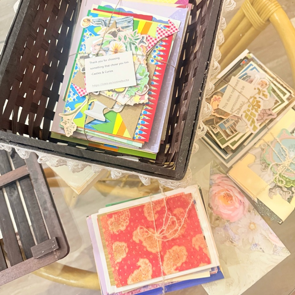 Castles & Curios™️ Grand Ephemera Archive Box | Curated Journaling Treasure